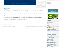 Tablet Screenshot of meckerossi.de